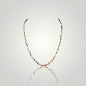 Monet Silvertone Twist Chain